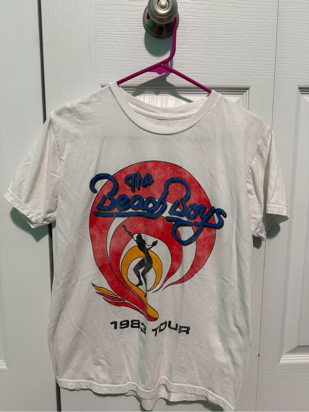 The Beach Boys 1983 Tour Graphic Tee – White – Size M